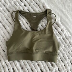 AYBL Olive Green Sports Bra